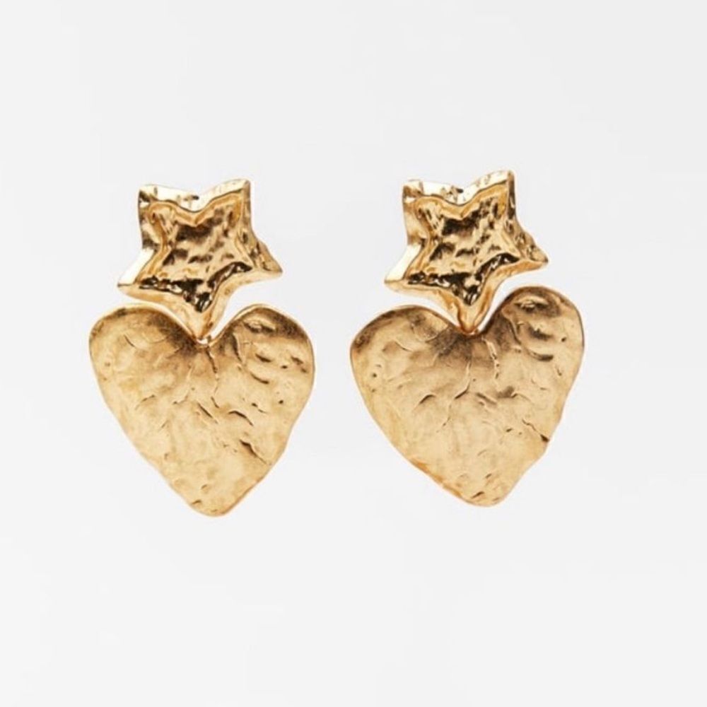 Heart earrings #1446